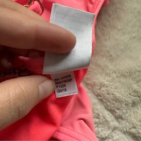 California Sunshine | Pink Cutout One-Piece Swimsuit | Size Medium - Picture 12 of 12